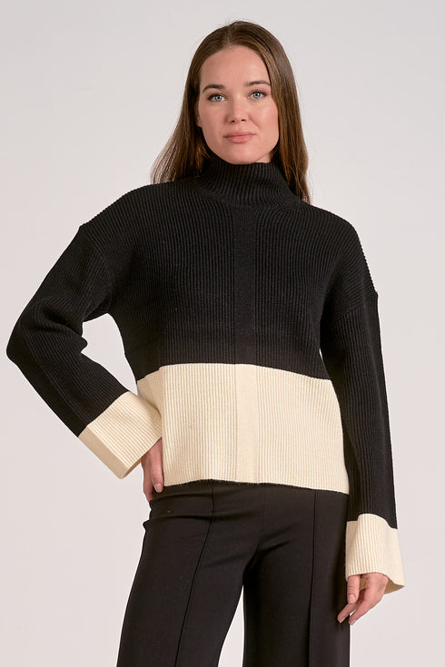 HALF & HALF SWEATER